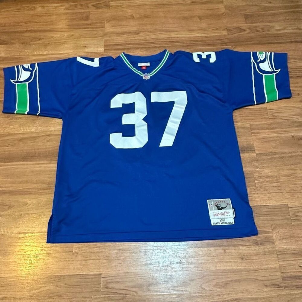 Shaun Alexander Seahawks Throwback stitched Jersey NFL Legacy Collection Men siz
